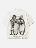 Approve Camiseta Unissex Santos x Gabigol 100 Gols Oversized Branco