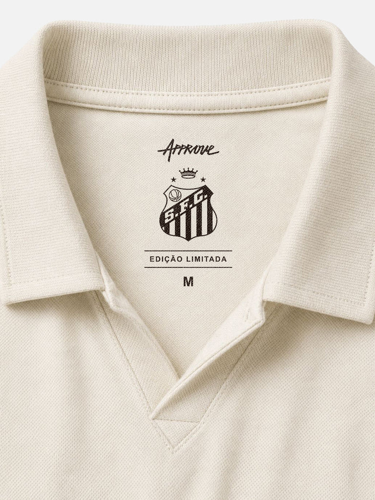 Approve Camisa Unissex Santos Assinatura Edição Limitada Branco