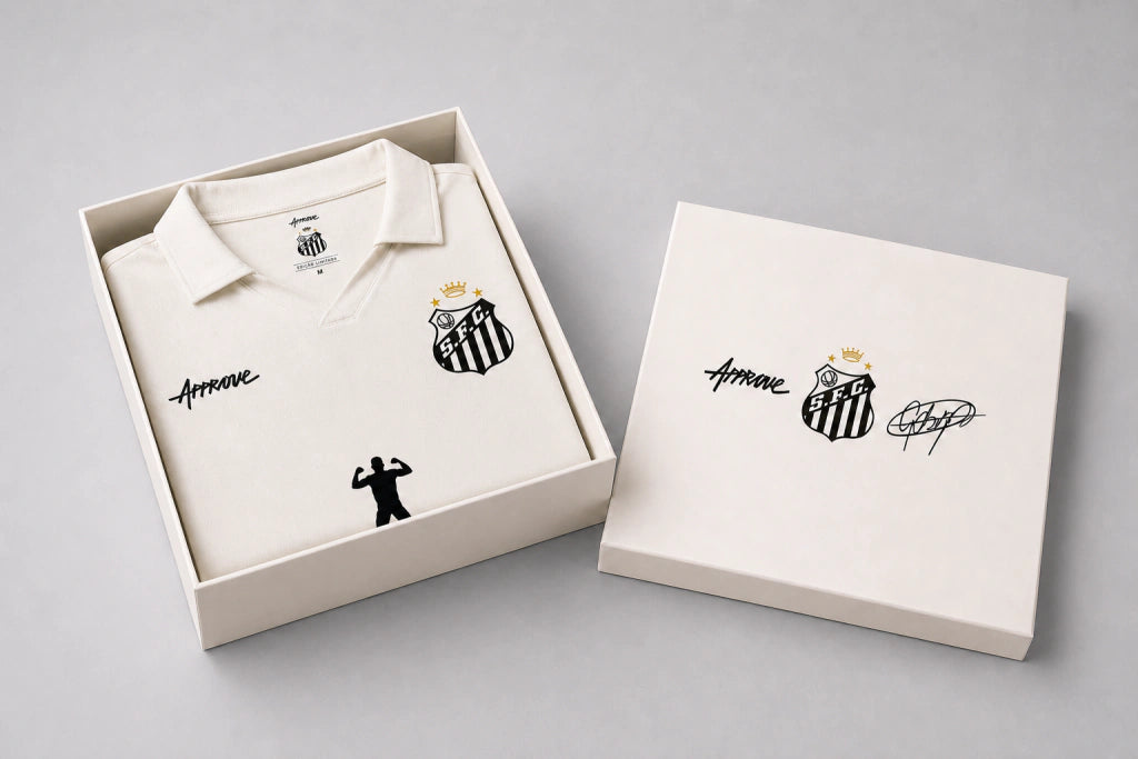 Approve Camisa Unissex Santos Gabigol Oversized Edição Limitada