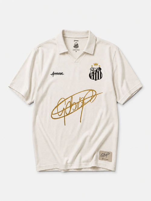 Approve Camisa Unissex Santos Assinatura Edição Limitada Branco