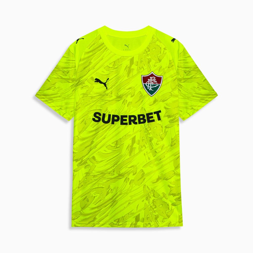 Camisa Goleiro Fluminense Third 2026 Torcedor PUMA Yellow Alert