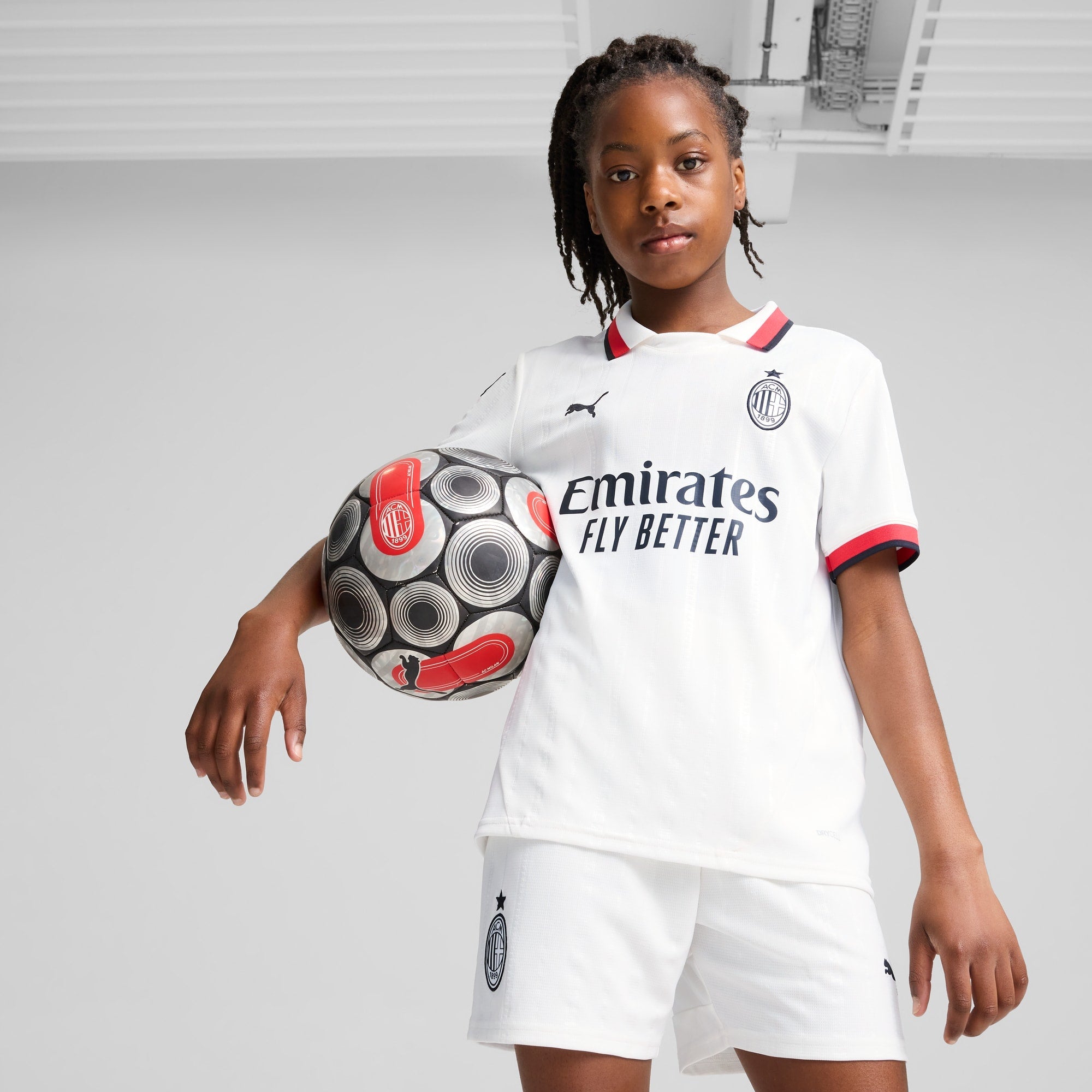 Camisa AC Milan 24/25 Away Juvenil PUMA