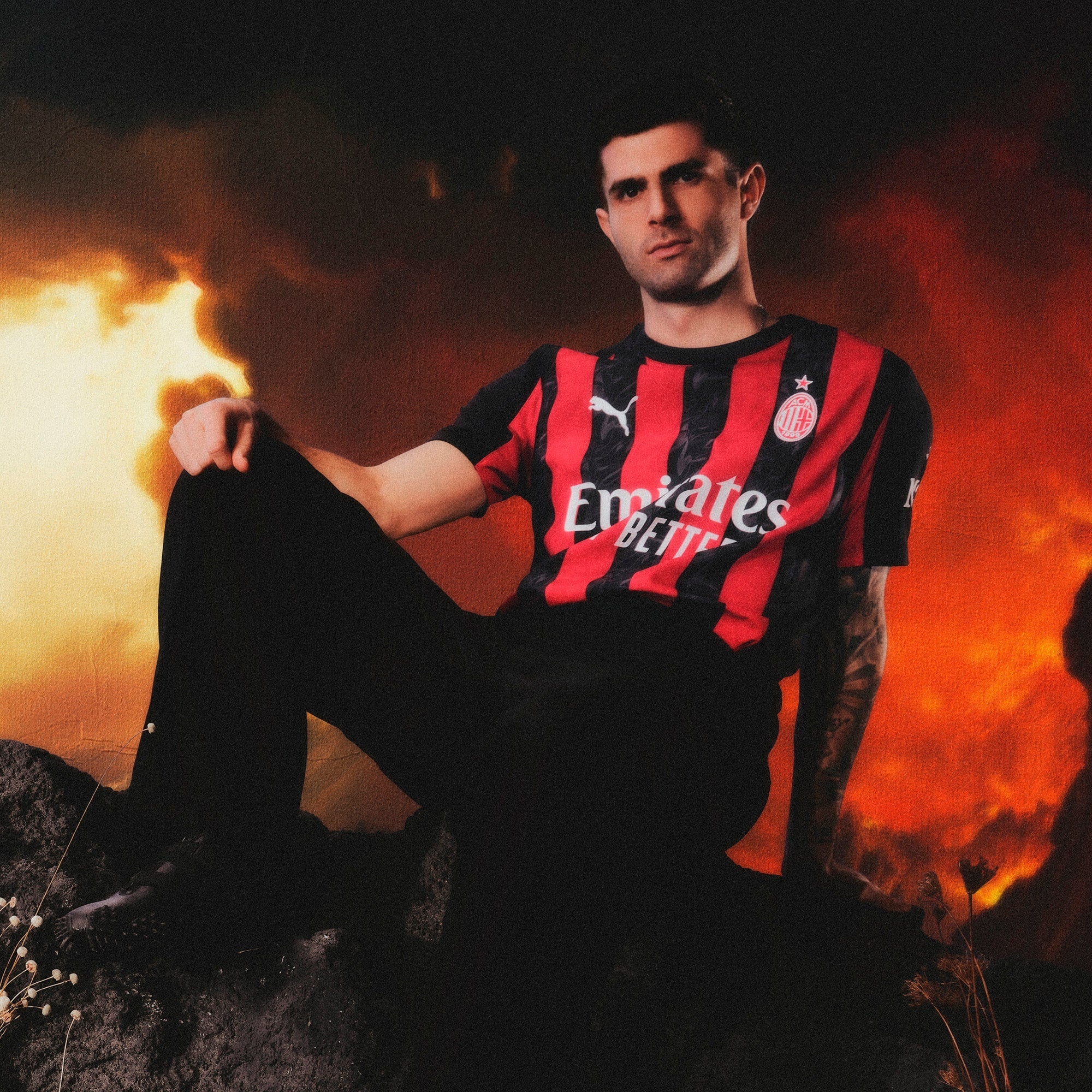 Camisa AC Milan 25/26 Home Torcedor Masculina PUMA