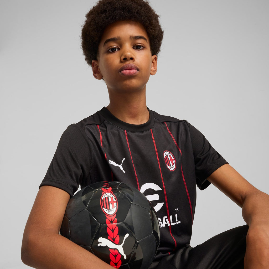 Camisa Pré-Jogo AC Milan Juvenil PUMA