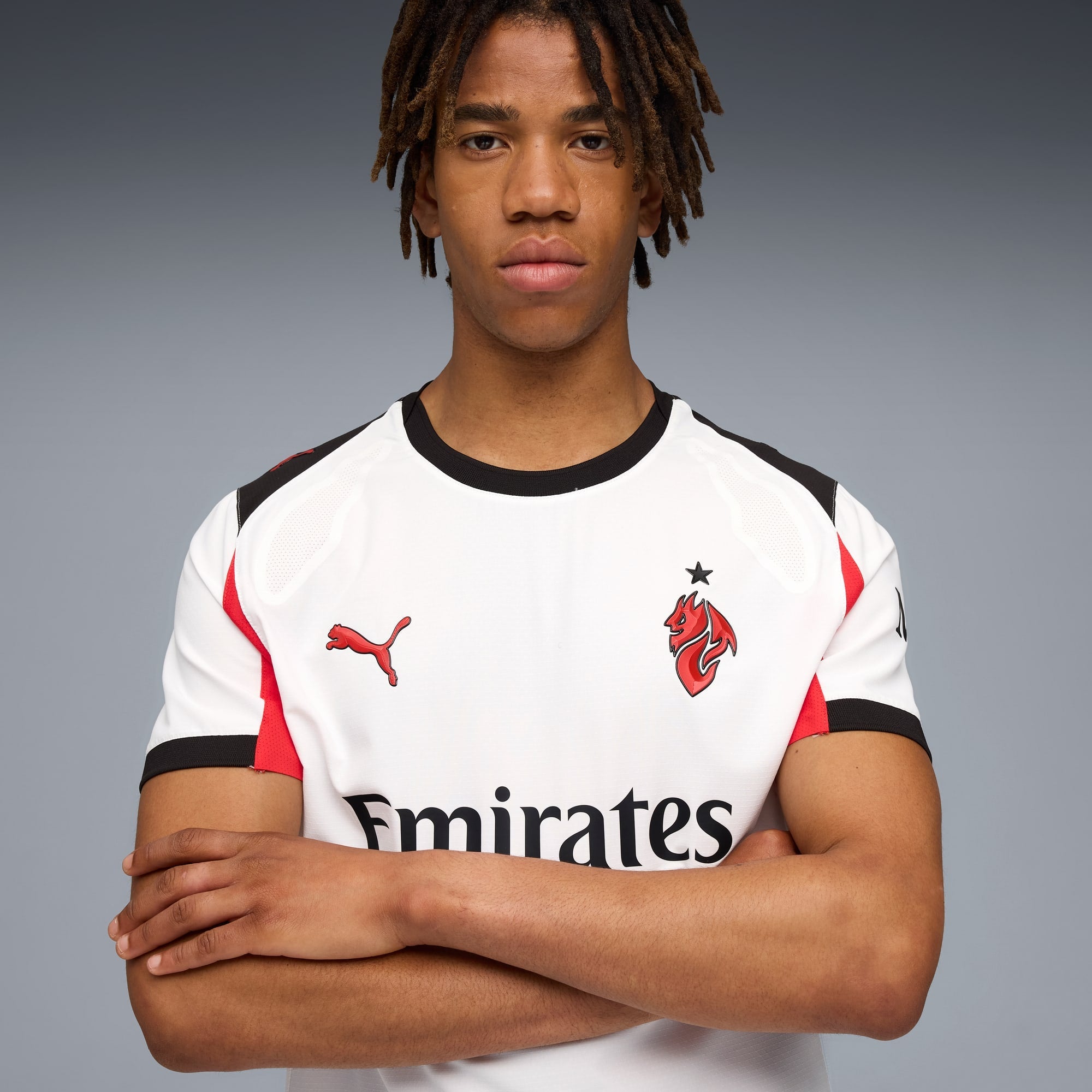 Camisa AC Milan Away 25/26 Jogador Masculina PUMA