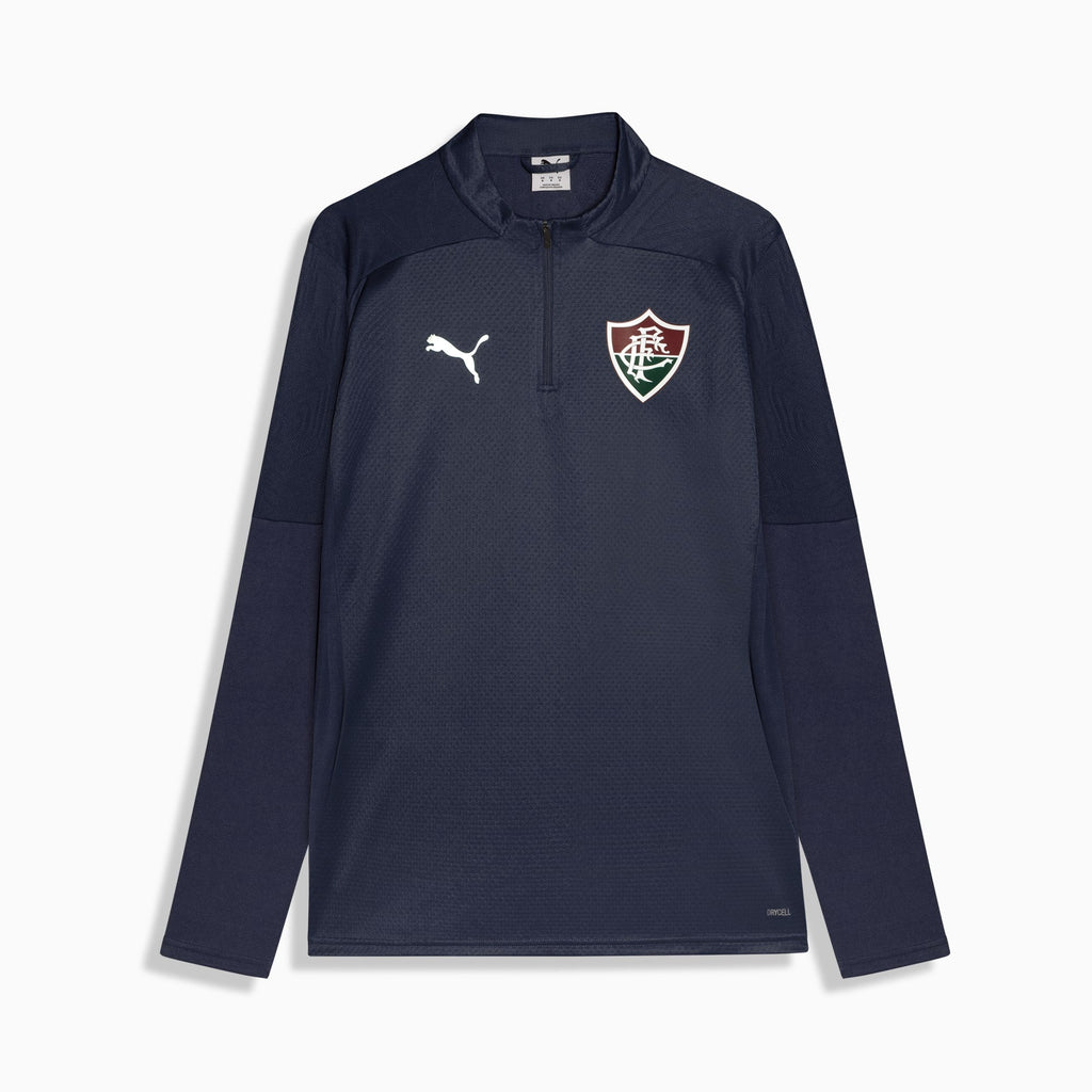 Jaqueta de Treino 1/4 Zip Fluminense 2026 PUMA Masculina