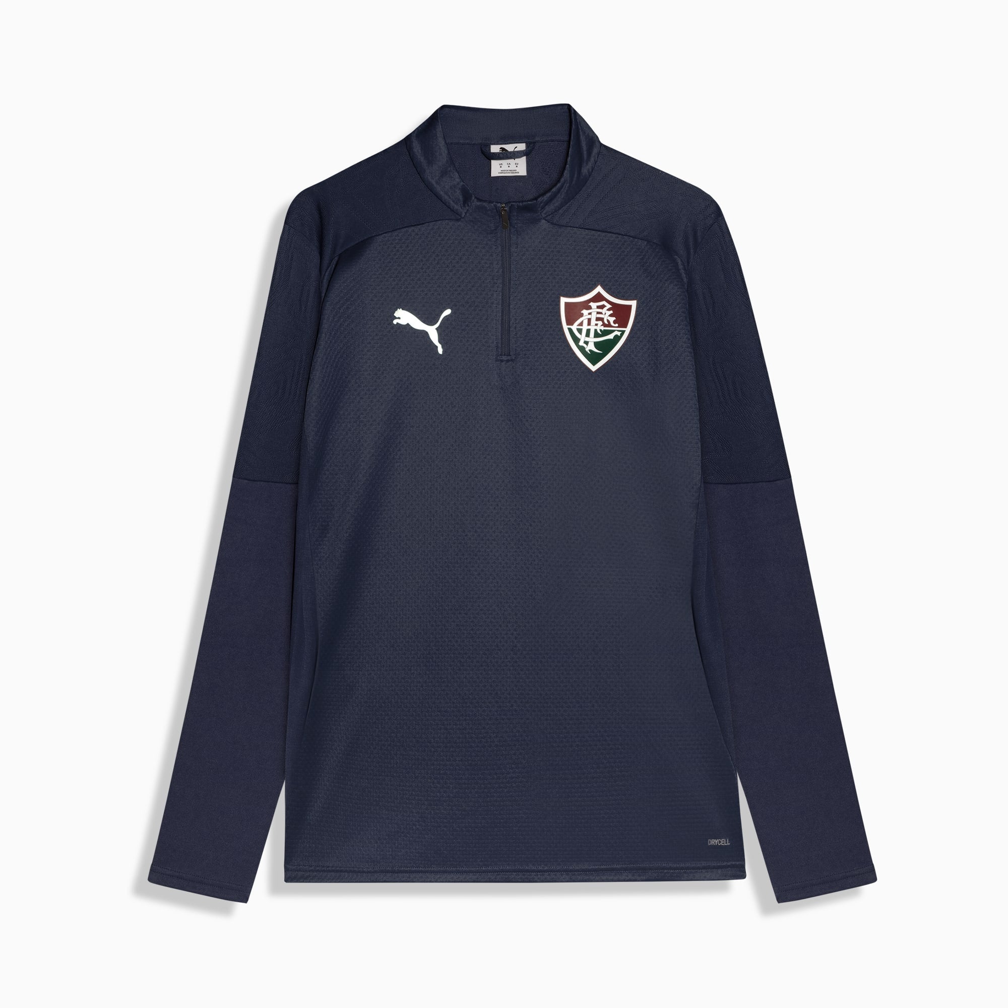 Jaqueta de Treino 1/4 Zip Fluminense 2026 PUMA Masculina