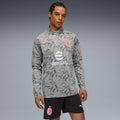 Blusa Quarter-Zip Pré-Jogo AC Milan 25/26 Masculina PUMA