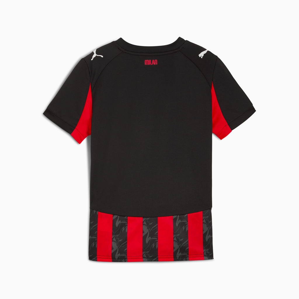 Camisa AC Milan 25/26 Home Torcedor Juvenil PUMA