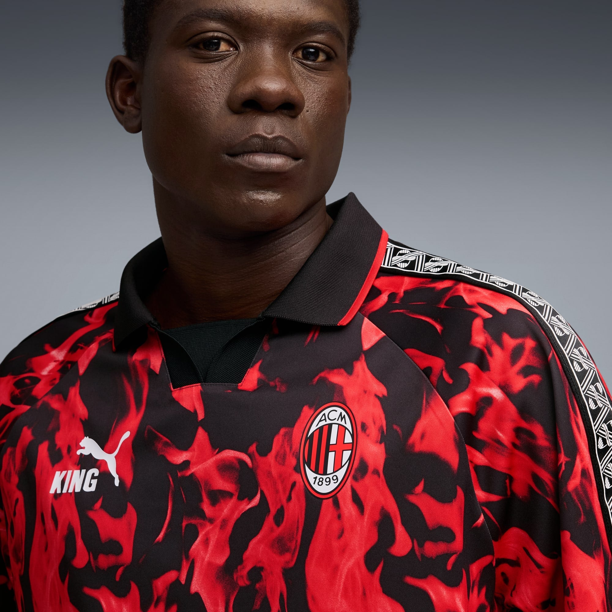 Camisa AC Milan KING Retro Masculina PUMA