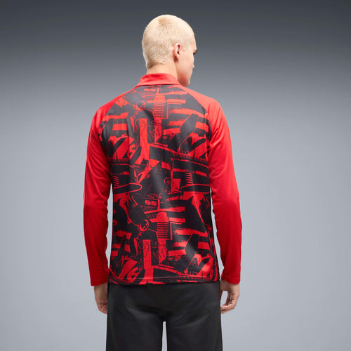 Blusa Quarter-Zip AC Milan Warmup Masculina PUMA