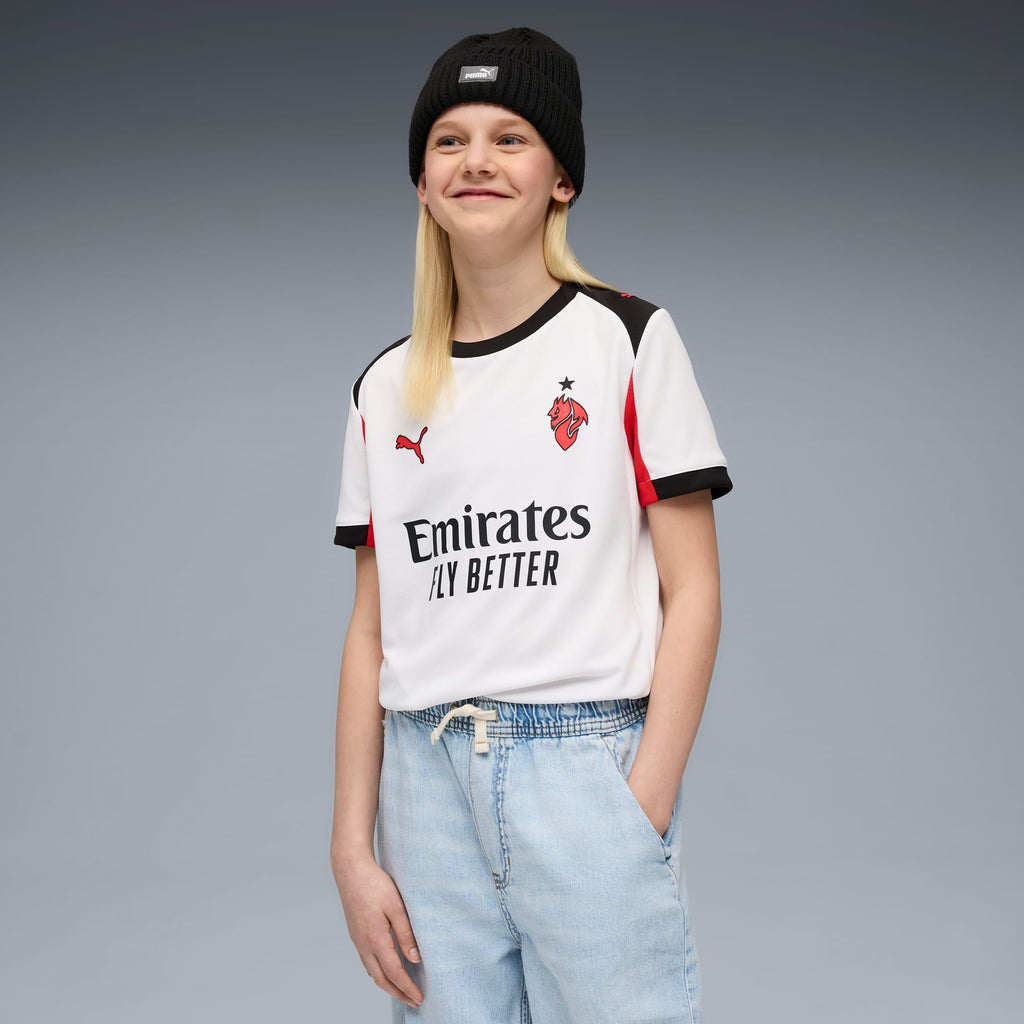 Camisa AC Milan Away 25/26 Torcedor Juvenil PUMA