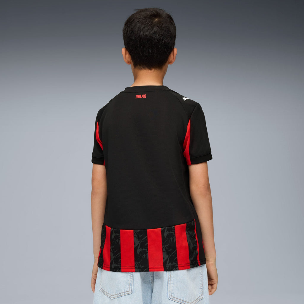Camisa AC Milan 25/26 Home Torcedor Juvenil PUMA