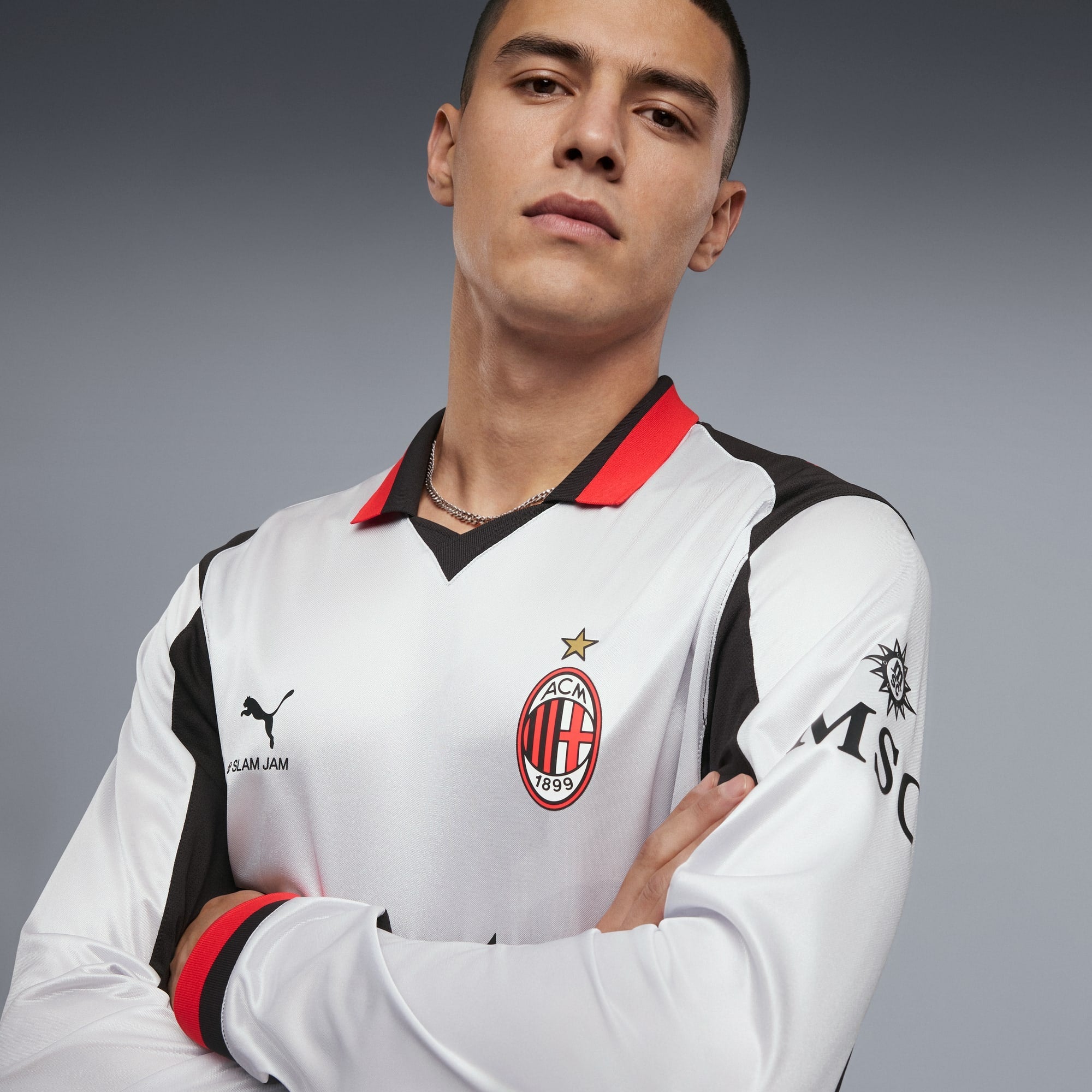 Camisa Manga Longa AC Milan x Slam Jam Masculina PUMA