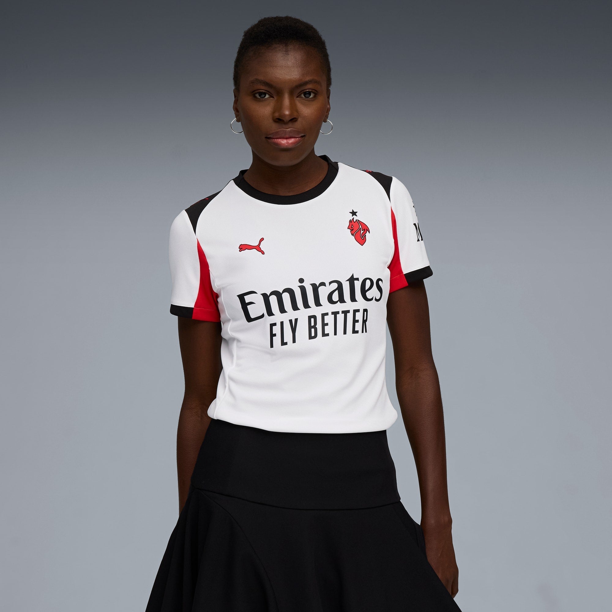 Camisa AC Milan Away 25/26 Torcedora Feminina PUMA