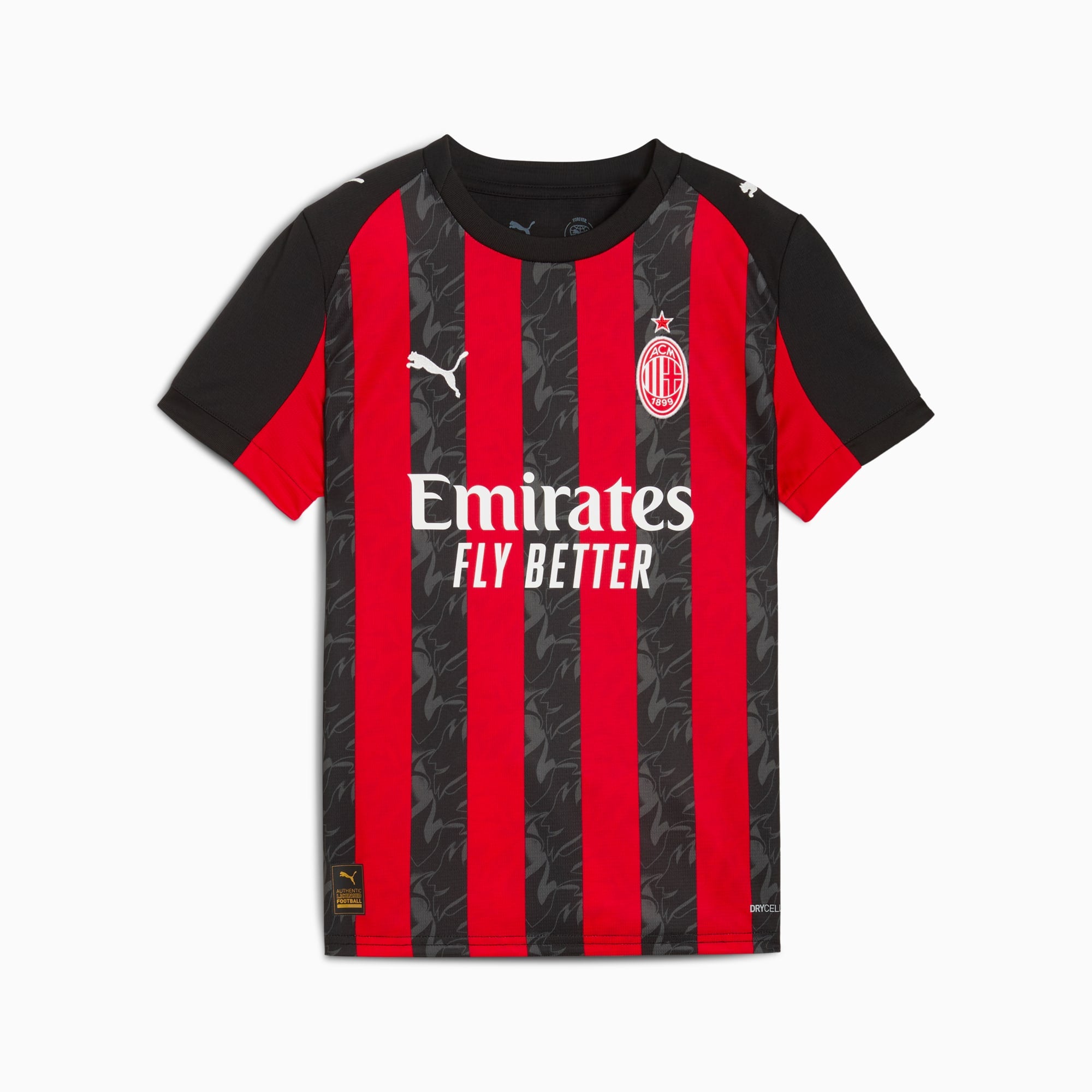 Camisa AC Milan 25/26 Home Torcedor Juvenil PUMA