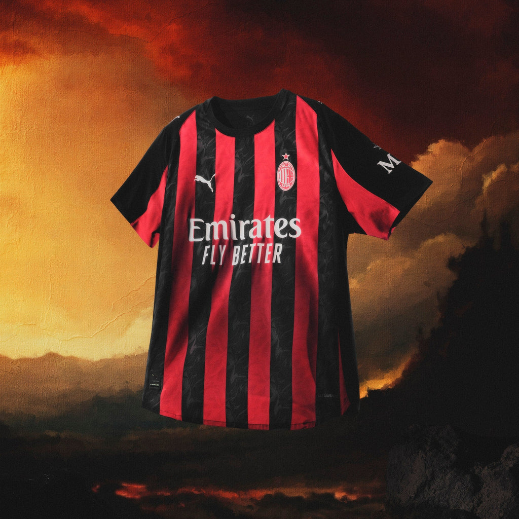 Camisa AC Milan 25/26 Home Torcedor Juvenil PUMA