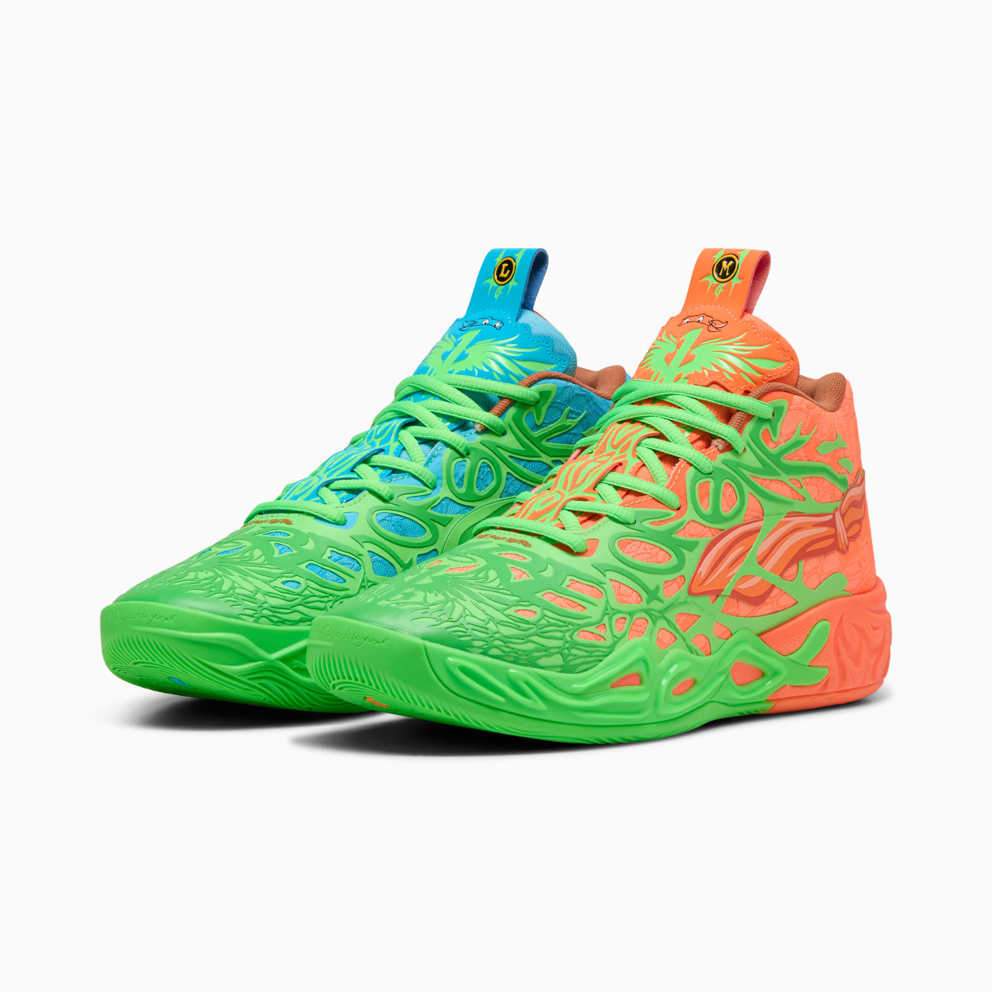 Tênis de Basquete MB.04 LM PUMA HOOPS x TMNT Unissex