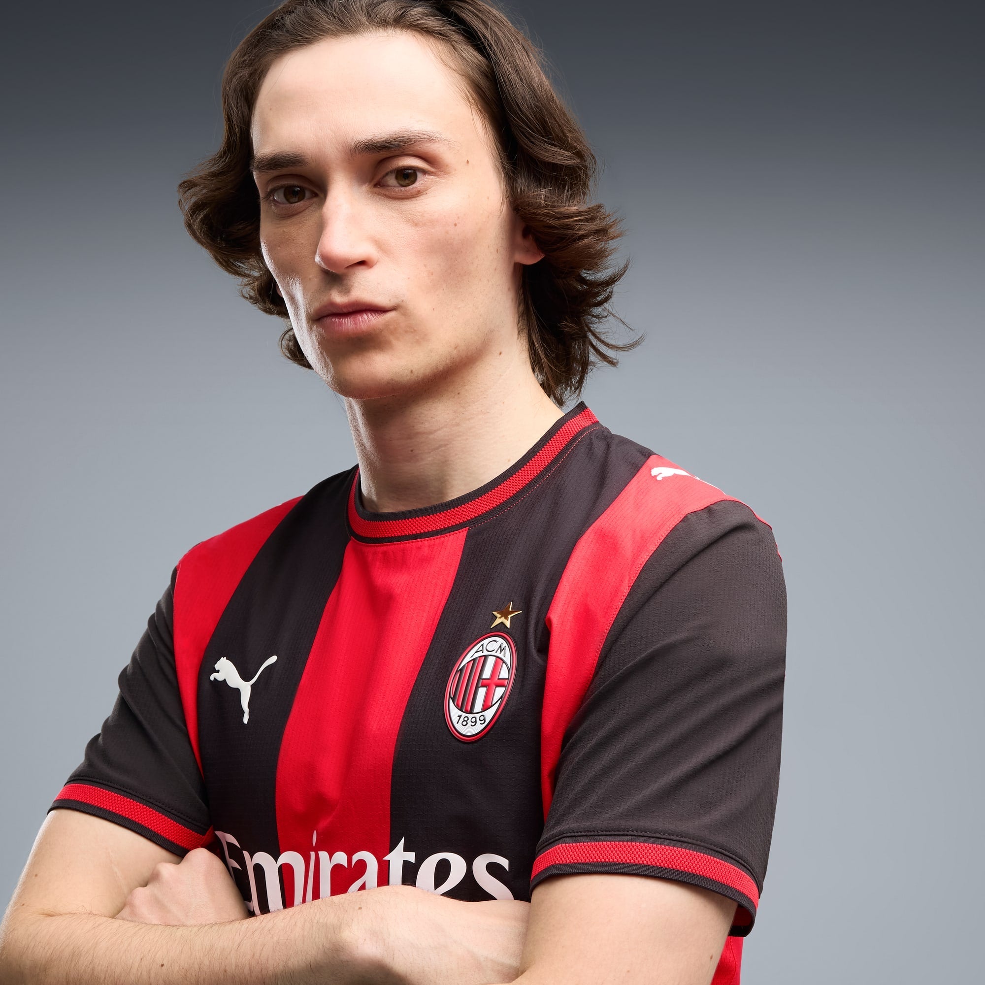 Camisa AC Milan 26/27 Home Jogador Masculina PUMA