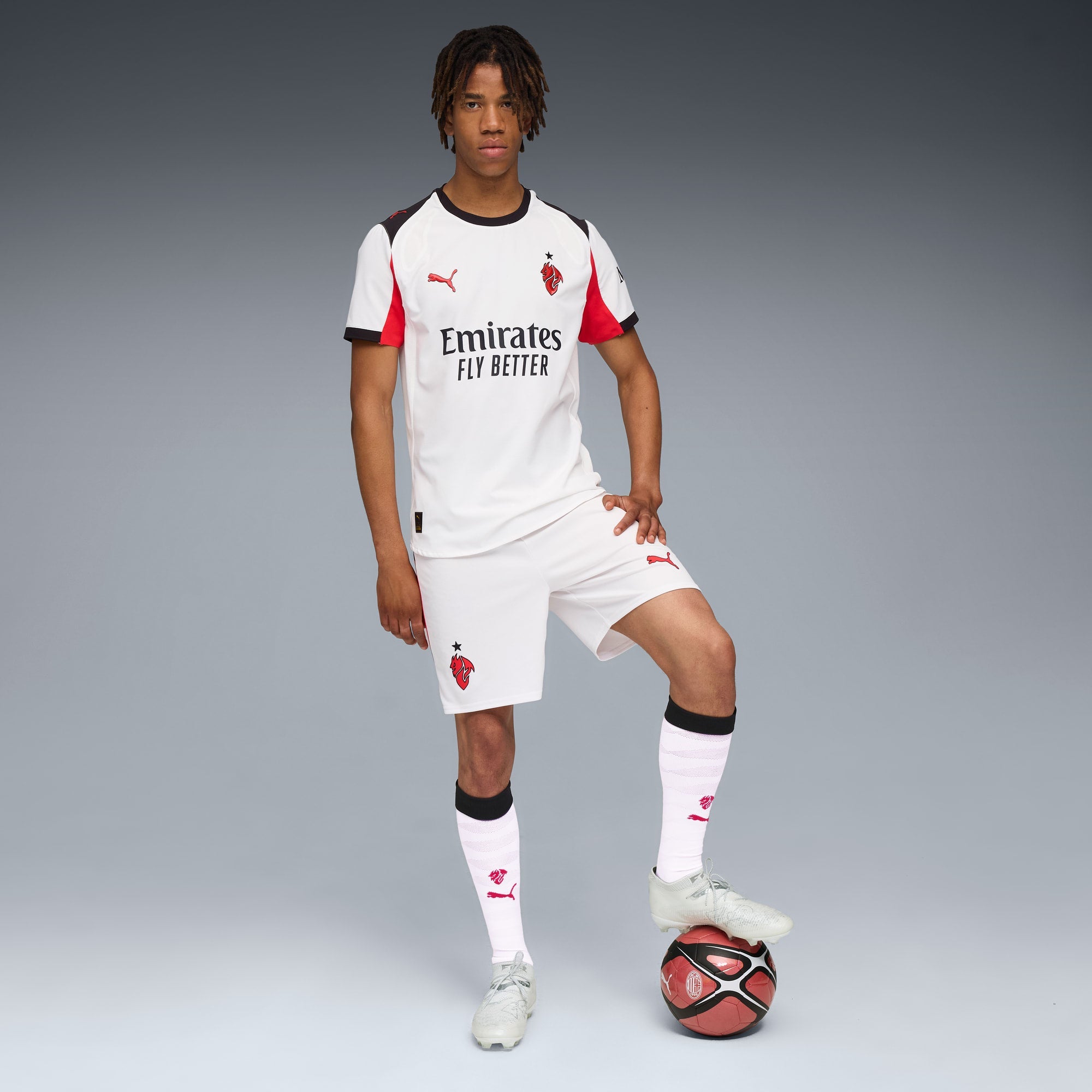 Camisa AC Milan Away 25/26 Jogador Masculina PUMA