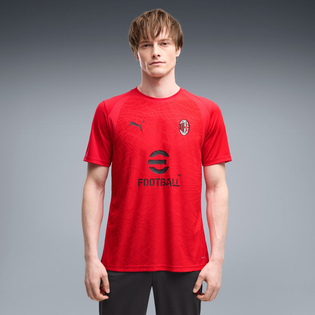 Camisa de Treino AC Milan Slim Masculina PUMA